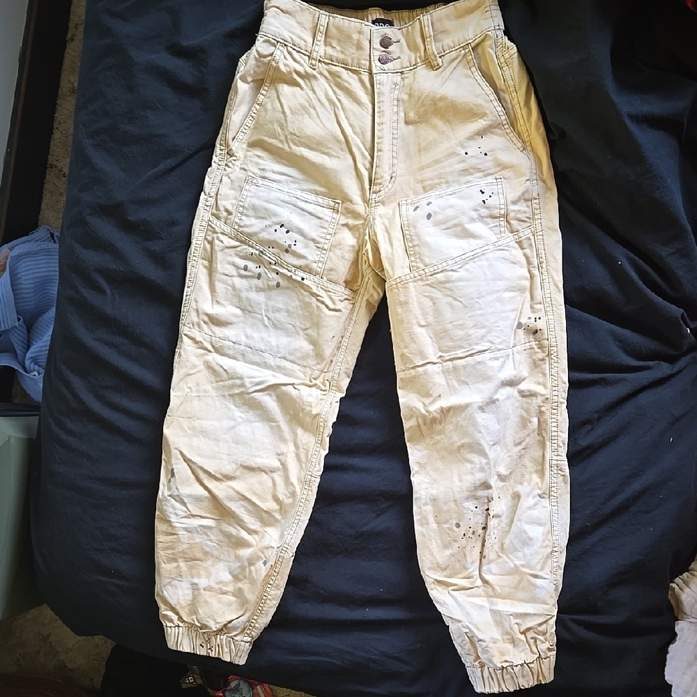 BDG Tan Cargo Joggers